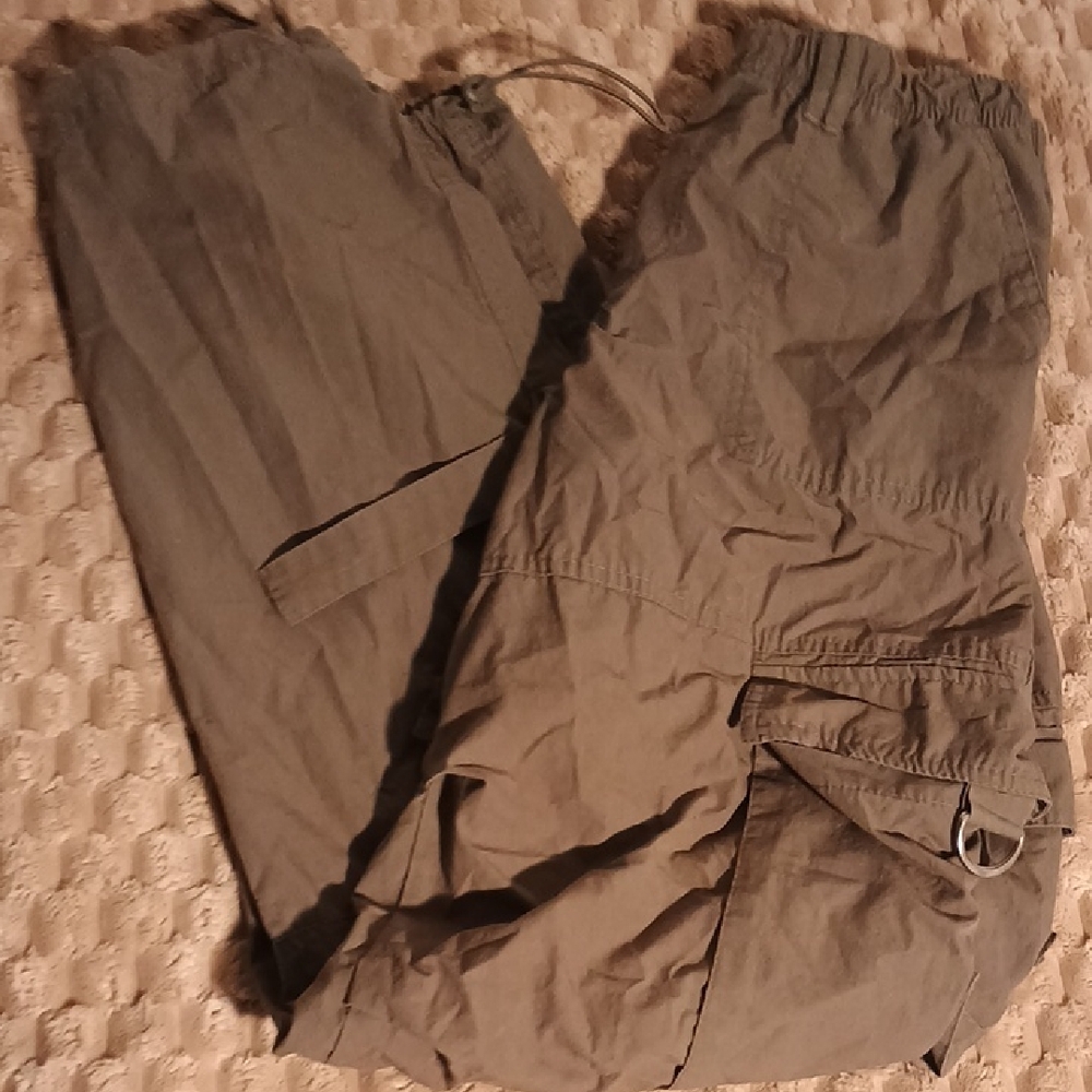 Olive Green Cargo Pants